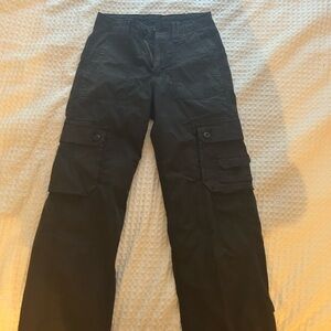 American eagle black cargo pants
